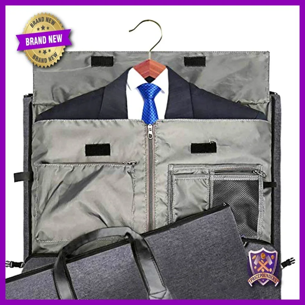Convertible Garment Duffel Bag 45L Carry-On Travel Weekender Shoulder Strap